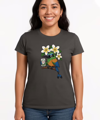 camiseta nica para mujer con diseño cultural de Nicaragua