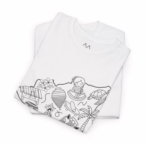 Camiseta Nicaragua con diseño cultural minimalista unisex - Imagen 4