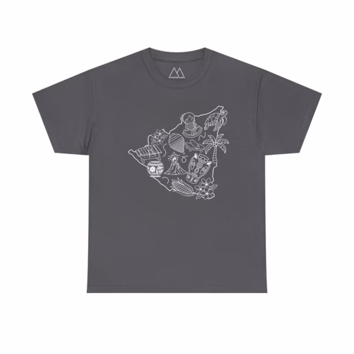 Camiseta Nicaragua con diseño cultural minimalista unisex - Imagen 12